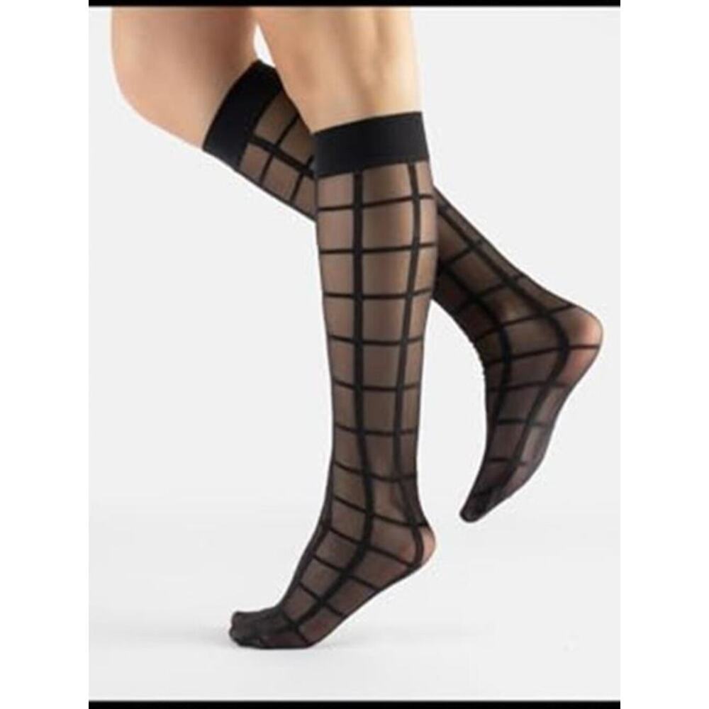 3 Pairs Women Pop Socks, Sheer Everyday Ankle Socks Pantyhose Multi Desings - Picture 9 of 10